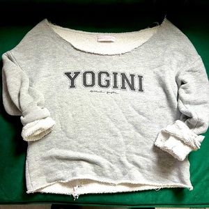 Spiritual Gangster Yogini Cropped Sweatshirt